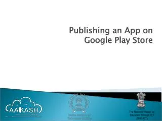 Publishing an App on Google Play Store