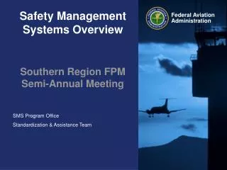 Safety Management Systems Overview