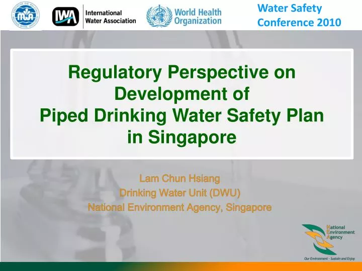 lam chun hsiang drinking water unit dwu national environment agency singapore
