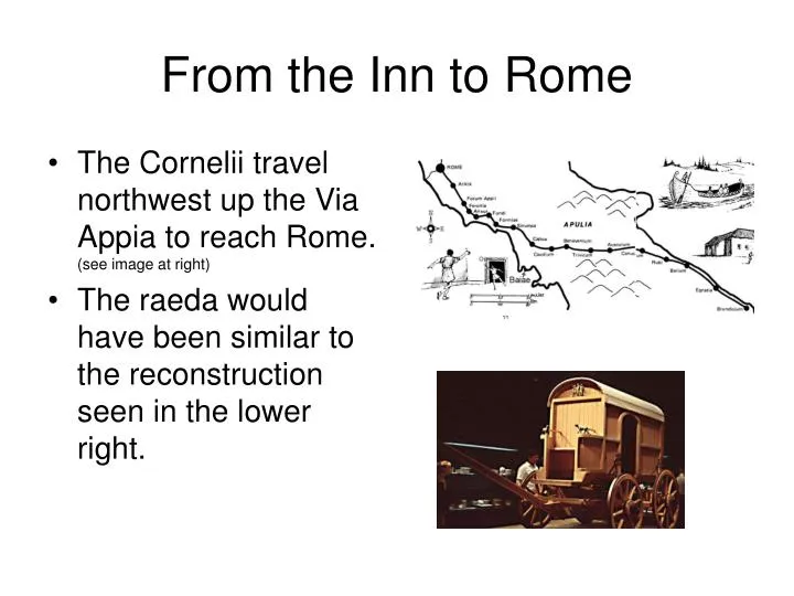 from the inn to rome