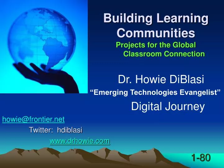 building learning communities projects for the global classroom connection