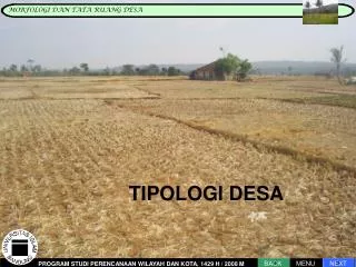 tipologi desa