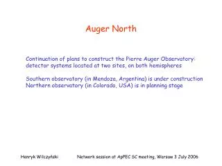 Auger North