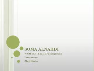 SOMA ALNAHDI