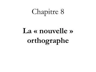 chapitre 8