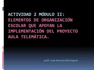 profr juan antonio oliva aguiar
