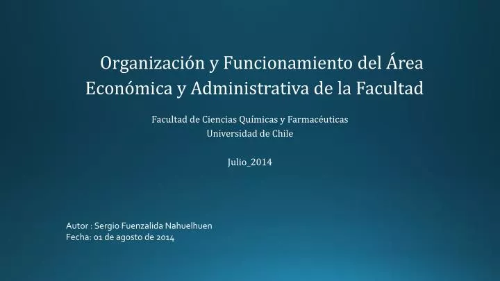 organizaci n y funcionamiento del rea econ mica y administrativa de la facultad