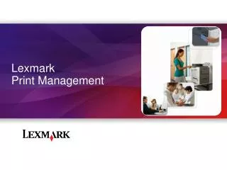 lexmark print management