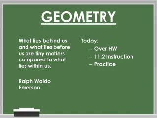 GEOMETRY