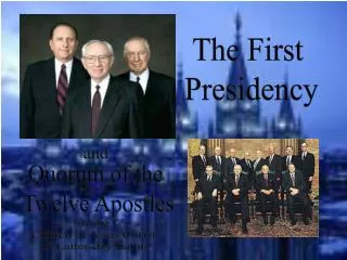 The First Presidency