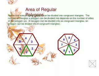 Area of Regular Polygons