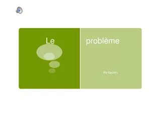 le probl me