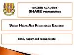 Keeping Safe in Relationships: Understanding Sexual Risks and Responsibilities - slide 1