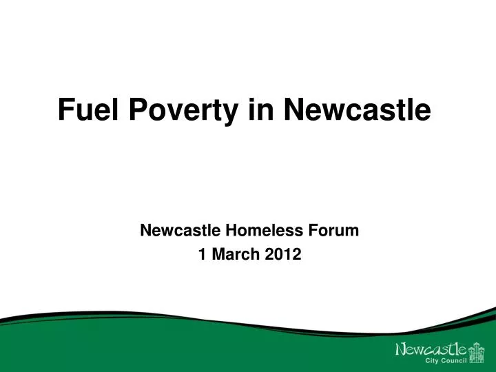 fuel poverty in newcastle