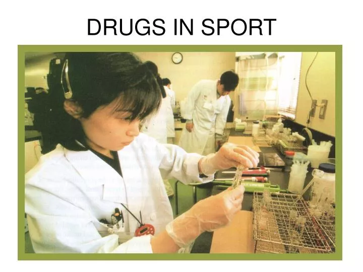 drugs in sport
