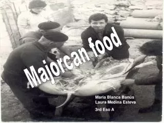 Majorcan food