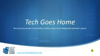 tech goes home