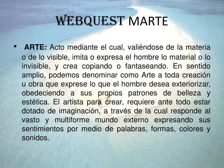 webquest marte