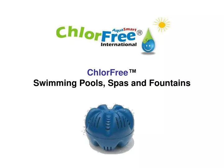 chlorfree swimming pools spas and fountains