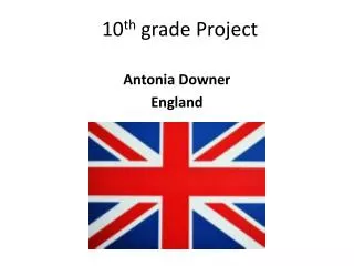 10 th grade Project