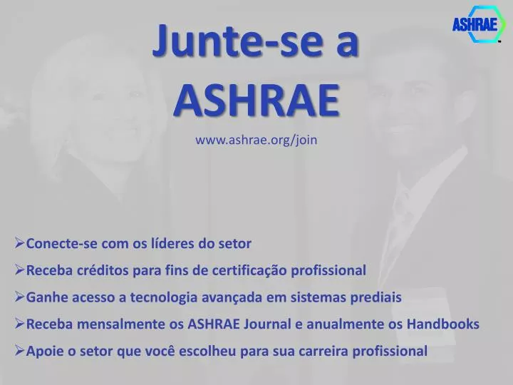 junte se a ashrae