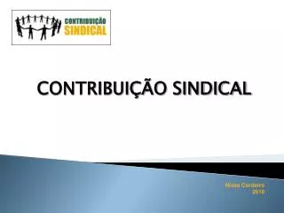 contribui o sindical