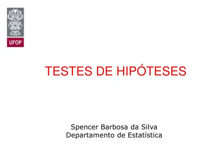 testes de hip teses