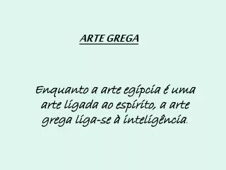 arte grega