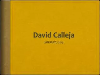 David Calleja