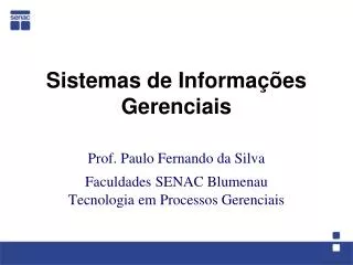 sistemas de informa es gerenciais