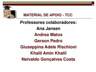 material de apoio tcc