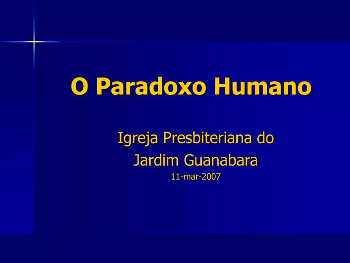 igreja presbiteriana do jardim guanabara 11 mar 2007