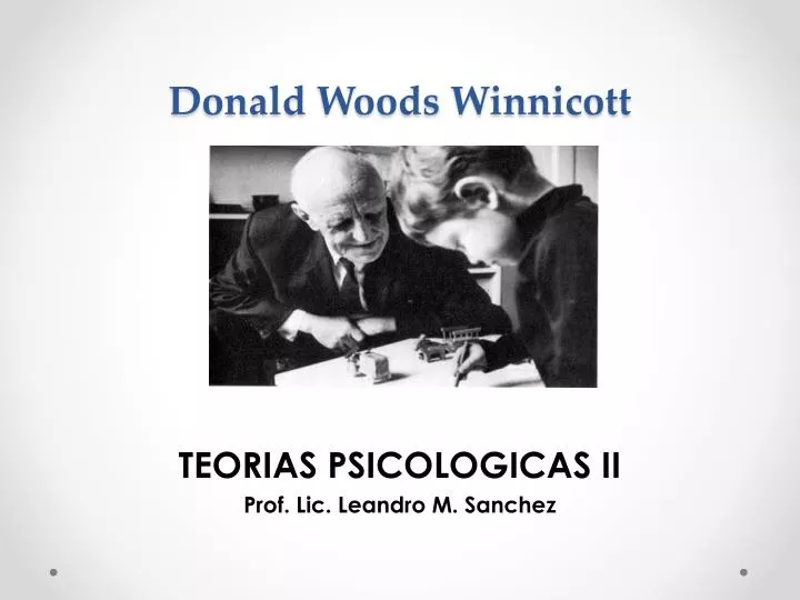 donald woods winnicott