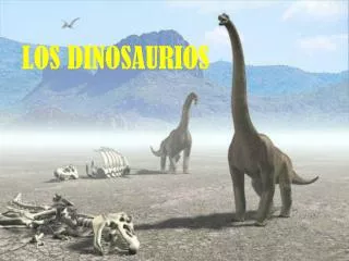 los dinosaurios