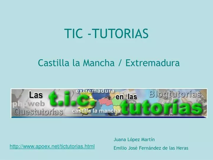 tic tutorias