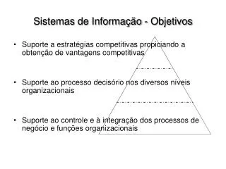 sistemas de informa o objetivos
