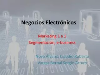 negocios electr nicos