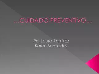 cuidado preventivo