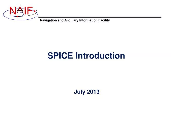 spice introduction