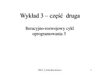 wyk ad 3 cz druga