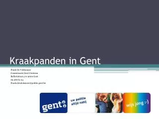 kraakpanden in gent