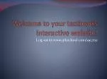 Welcome to your textbooks interactive website! - slide 1