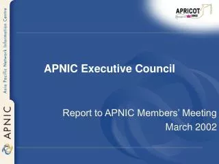 APNIC Executive Council