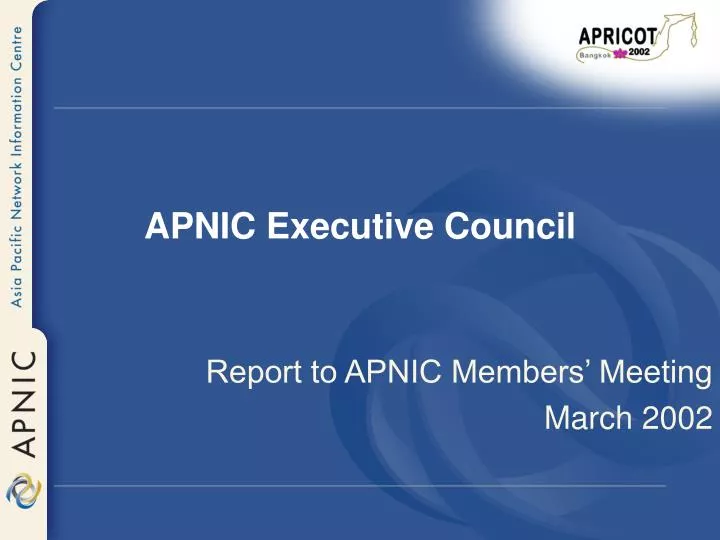 apnic executive council