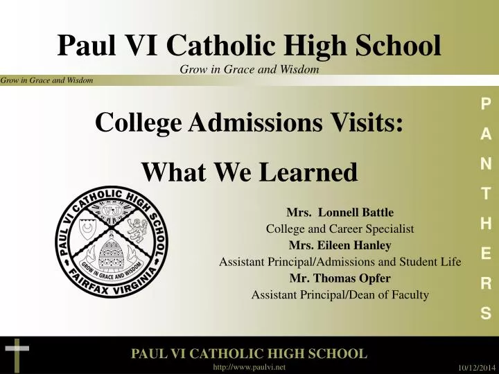 paul vi catholic high school