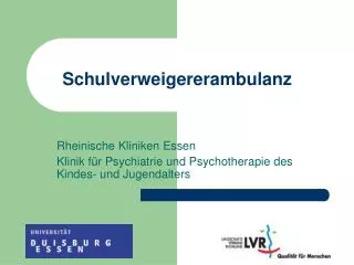 schulverweigererambulanz