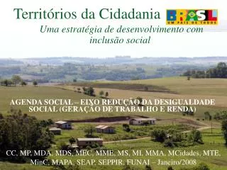 uma estrat gia de desenvolvimento com inclus o social