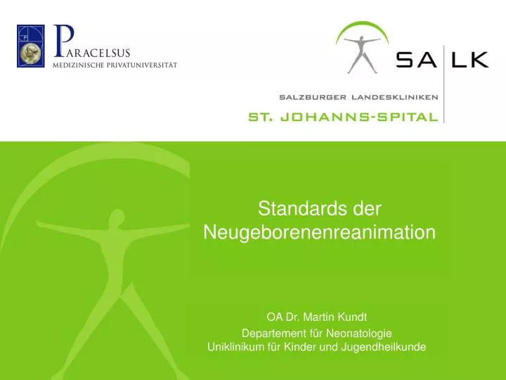 standards der neugeborenenreanimation