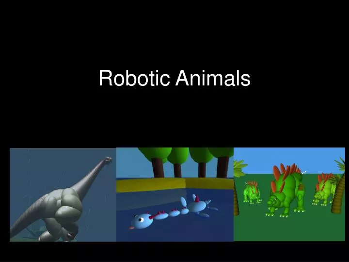 robotic animals