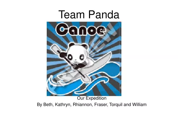 team panda